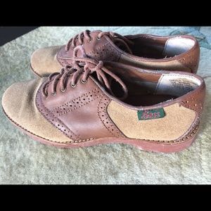 Bass Saddle Oxfords